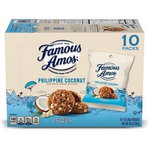 Famous Amos Philippine Coconut 페이머스아모스 필리핀 코코넛 화이트 초콜릿 칩 10개입 3팩