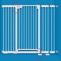 아기펜스 유아안전문 접이식 화장실 주방 계단 안전가드 거실 아기문 어린이집, 확장패널 7cm