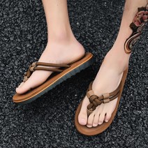 SAMARA 남자 여름 신발 개성적 쪼리 외출 슬리퍼 비치쪼리