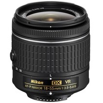 Nikon 니콘 표준 줌 렌즈 AF-P DX NIKKOR 18-55mm f3.5-5.6G VR DX포맷 전용 신품 (간이상자)