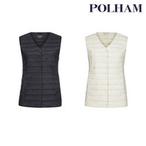 폴햄 [폴햄] 여성 프리미엄 구스 브이넥 경량 베스트_PHA5VP2011