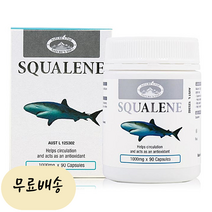 호주 스쿠알렌 상어간유 상어담즙 네이쳐스탑 1000 90캡슐, 1개, 90정, 90개