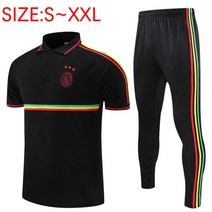 2022/23 아약스 블랙 반팔 긴바지 세트