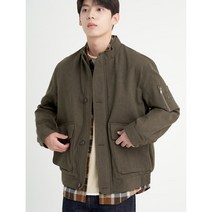 [빈폴] 카키 이중넥 울 블루종 (BC2839C16H)