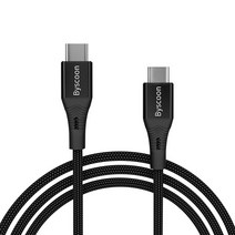 NFC단말기 NFC카드단말기 Byscoon 고속 충전기 PD 60W 3A USB C To Type U 케이블 Xiaomi Poco X3 NFC Macb, 01 Black_01 1m