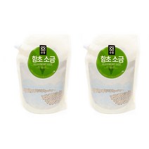 순꽃 순천만 함초소금 마일드 우수천일염사용, 1kg, 2개