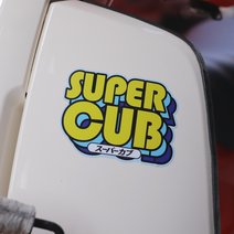 sticport 슈퍼커브 커스텀 / 뉴레트로 디자인 팝팝 커브 스티커 세트, 02 블루