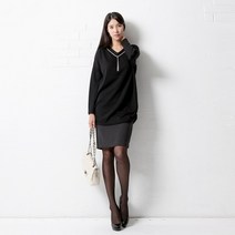 탱크걸 오피스 브이넥 니트 블라우스(B 27940) 니트블라우스