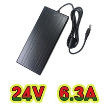 순흥전기 어댑터 24V 6.3A 접지형(INLET) SMPS 6300mA 어댑터 아답터 직류전원장치, 24V 6.3A 어댑터