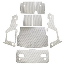 차팡 트렁크매트 지프 그랜드체로키 L 5세대(21년-) 오버랜드 7인승 차박매트 풀커버 + 도어매트, 그랜드체로키 L 5세대(21년~), [SS]블랙/블랙