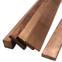 황동판 구리판 적동판 구리 플랫 바 플레이트 순수 99.9 1.5mm 2mm 3mm, 4x25x100mm 1개