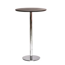 회의테이블 스탠딩책상 높은 입식 원형 티테이블 회의용 사이드탁자 거실 사무용가구 TB710G 2종색상 2종규격, 직경700 블랙