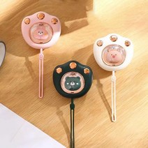 고양이 발 난손보 휴대용 인플루언서 난아기 귀여운 방폭 야광열보, 핑크계열