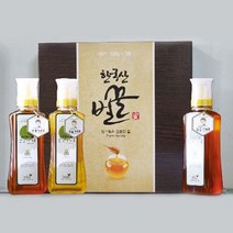 [에덴양봉원] 튜브 선물세트1호 1.5kg (아카시아 0.5 +밤꿀 0.5+ 잡화 0.5 (500g), 옵션선택