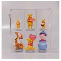 더보이 아크릴 미니 피규어 장식장 6칸 투명 정리 진열대 전시장