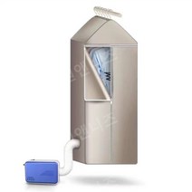 휴대용 빨래 건조기 살균 회전형 가전 의류 4kg 미니 1인 옷 서랍형 스마트 작은 자취, [싱글머신플러스천커버]사파이어블루