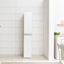 [★2만원 추가할인중!]장인가구 세이지 LPM 1800 주방 틈새수납장, 화이트