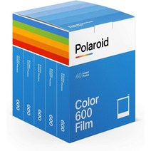 폴라로이드 나우 원스텝 2 플러스 임펄스 600 I-Type 필름 40장, 40개