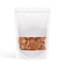 홍진포장 화이트 투명창 지퍼스탠드 스탠딩지퍼백 100장 사이즈 7종, 11 x 17cm - 100장 (장당84원), 1개