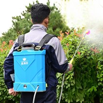 농약 분무기 자동 분사기 충전식 폼건 압축 베낭형 농업용 엔진 살수기 동력 동력 전동 고압, 05. 스위치핸들[12AH리튬전지]8리터