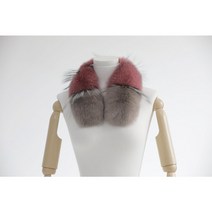 Anvely 사가폭스믹스목도리(014) / 퍼머플러 퍼목도리 모피목도리 모피머플러