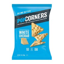 Popcorners 체다 필 굿 팝트 콘 칩, 198g, 1개
