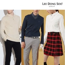 기타 이동수골프 남성 여성 니트 카라 긴팔티셔츠 12종 택1