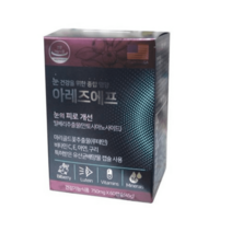 대우제약 아레즈에프 60캡슐 1박스 1개월분 빌베리 루테인