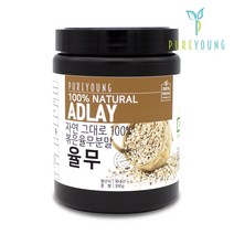 퓨어영 국산 볶은 율무분말 300g 율무가루 율무, 1통