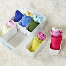 플라팜 속옷정리함 양말정리함 직사각형 중형, 1set