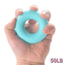 악력기 운동 지압 디지털 악력측정기 팔뚝 핸드 손목 그립 훈련 완력기 헬스기구, BLUE