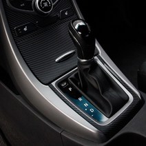 현대 아반떼MD 카본스티커 윈도우 센터페시아 송풍구, B TYPE (윈도우스위치 패널), 02. 블랙카본 (유광)