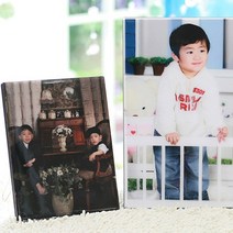 이미지짱 8x12 인치 (20.32x30.48 cm) 크리스탈마블액자 (탁상용) 사진 문구글 메세지글 웨딩 커플 돌잔치