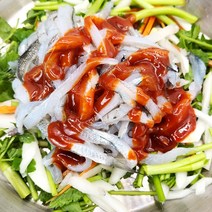 학꽁치회 학꽁치 회무침 회, 500g, 손질후 500g (회초장세트증정)