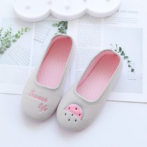 귀여운 어린이집 유치원 선생님 임산부 산후 조리원 실내 쿠션 고무 바닥 슬리퍼 교사용 덧신 실내화