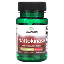 Swanson 나토키나제 2000FU 100mg 캡슐 30정 나토키나아제 Nattokinase, 1병