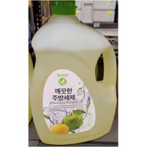 노브랜드 깨끗한 주방세제 대용량 4L 야채과일세척 1종세제