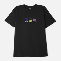 오베이 오베이 (165262949) 팝 아이콘 반팔티 BLACK