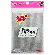 스카치브라이트 베이직 은사수세미, 2개입, 1개