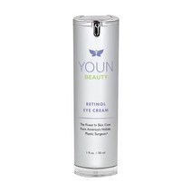 YOUN Beauty 1% 레티놀 아이크림 by Holistic Dr. Anthony Youn – Paraben-Free 안티에이징 나이트 with & 히알루론산 Under-아이크