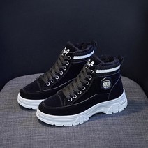 여성 워커 가을 겨울 여성용 가벼운 가죽 미들 롱 워커 여성 트렌디 워커