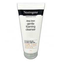 셀럽하우스 뉴트로지나 딥클린 포밍 클렌저 175g 폼클렌징 -O, 기본상품