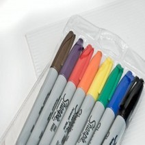 트윈마카 미국 샌포드 샤피 영구 친환경 파인 포인트 마커, 1.8 Colors