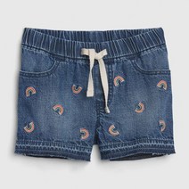 픽스키즈 GAP 갭토들러 577234 레인보우 데님 반바지 2Y-5Y 뉴코아괴정점