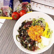 통영 멍게소라 멍게비빔밥 모듬건해초, 1개, 모듬해초(7g)5봉