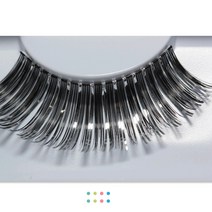 반짝이 글리터 속눈썹, 실버속눈썹, 1개