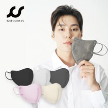 KF94 김국산 씬핏 마스크 100매 대형/중형 컬러 새부리형 마스크 박진주마스크, 화이트 50매 + 핑크 50매, KF94 김국산 씬핏 대형