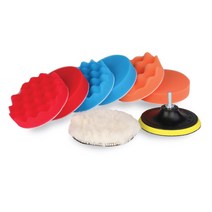 이노스타 자동차광택기 5인치 9종 광택패드 폴리싱패드 세트, 광택패드9종-5인치