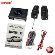 열쇠없이시동 자동차스마트키 자동차원격시동 현대스마트키 Hippcron-자동차 중앙 도어 잠금 자동 키리스, 한개옵션0