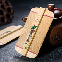 [다옴하우스] 대나무 참빗 참 머릿니 빗 머리빗 헤어브러시 서캐, 1개